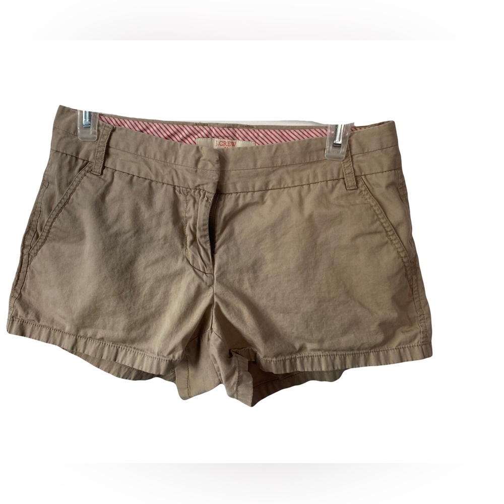 J. Crew broken in chino khaki short - 2